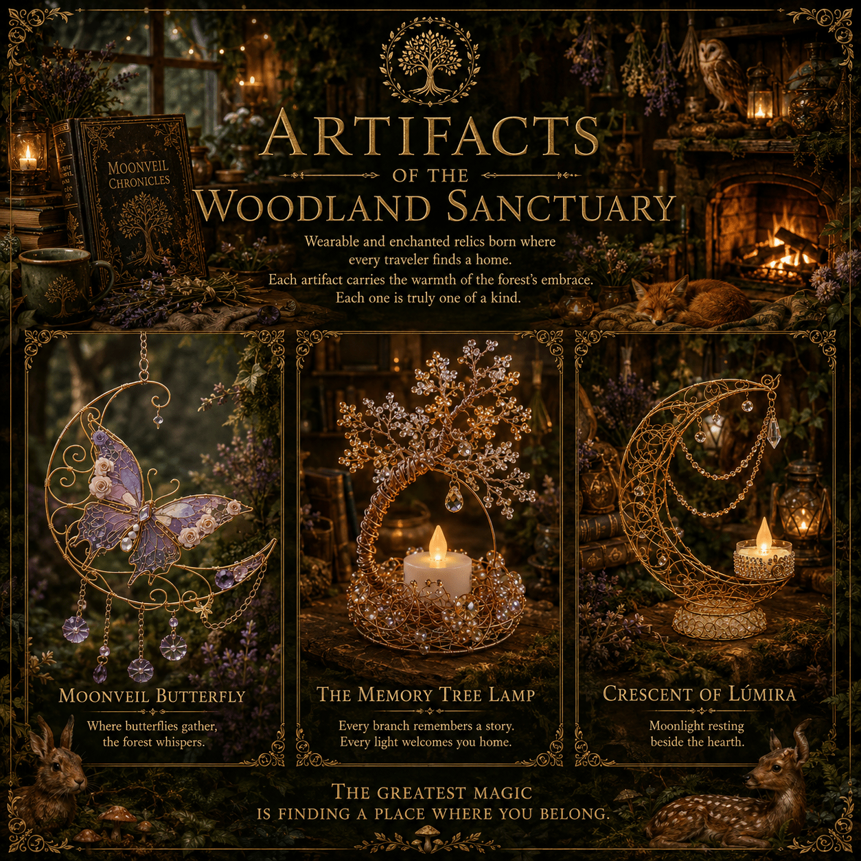 The Woodland Sanctuary - Elven Rose