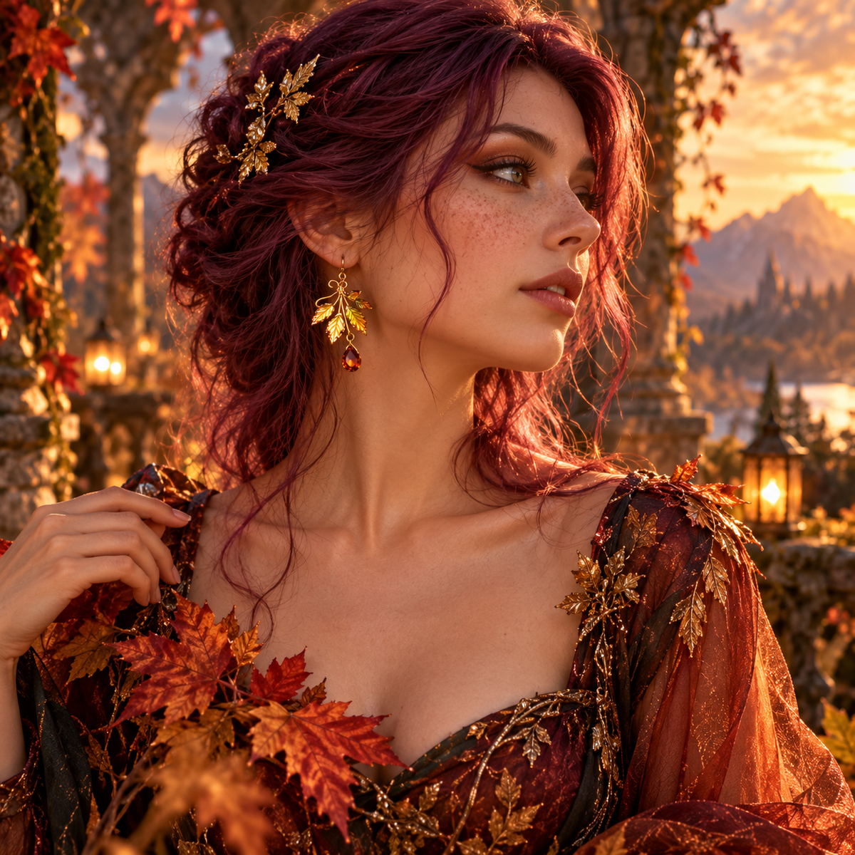 Emberwild Remembering Leaves Earrings