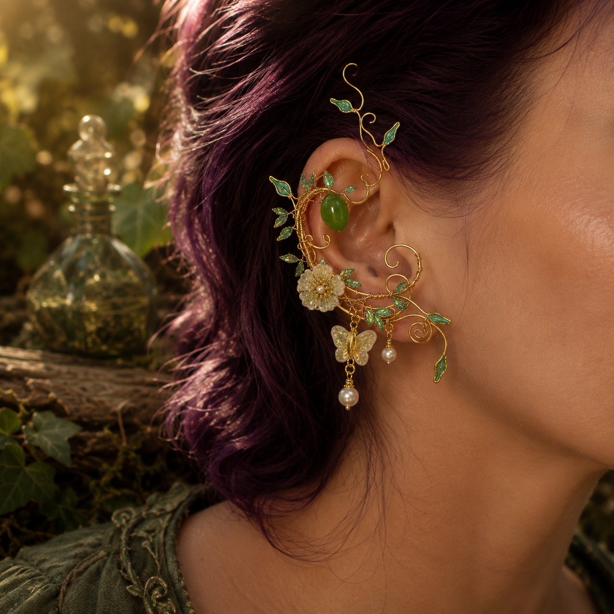 Enchanted Garden Ear Cuff