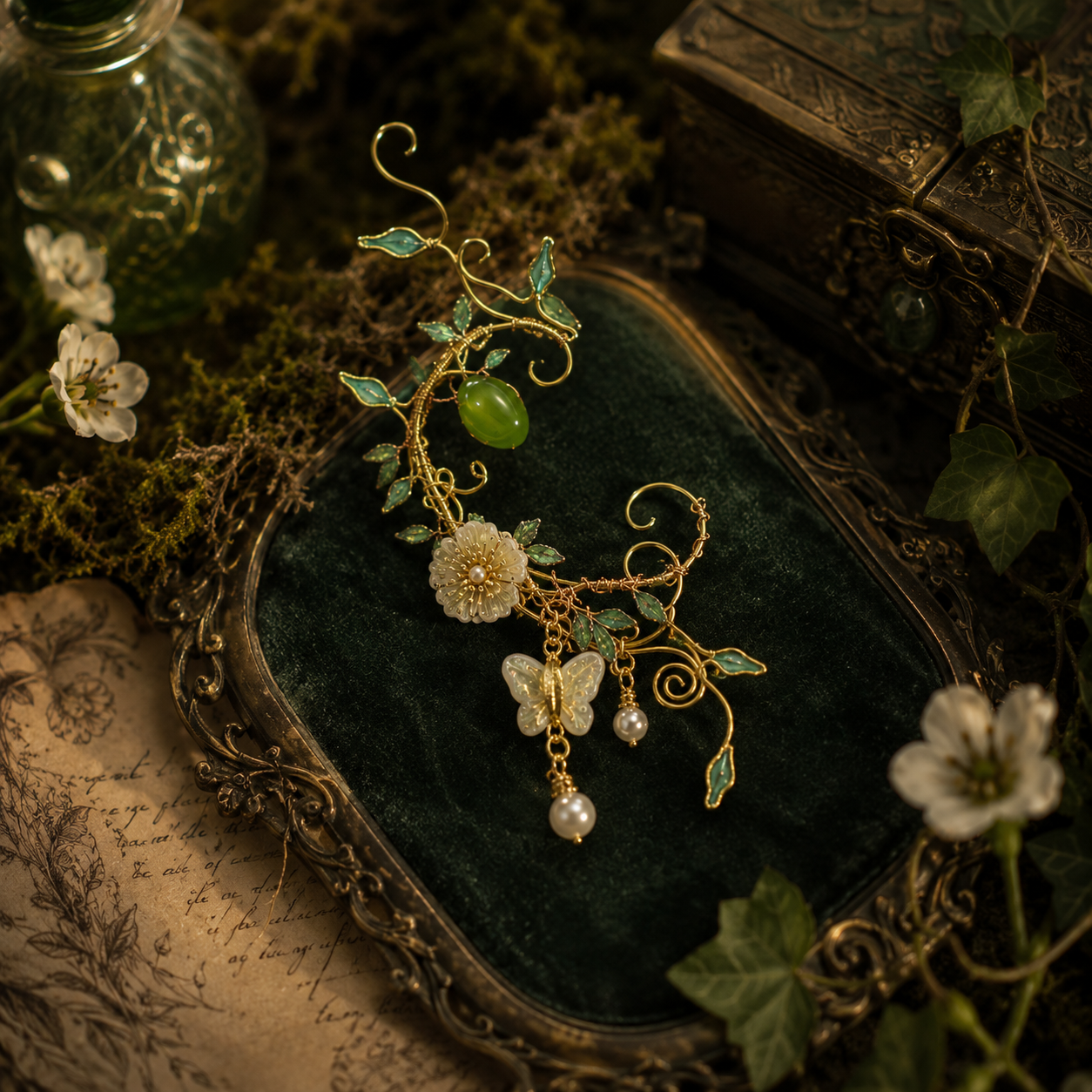 Enchanted Garden Ear Cuff