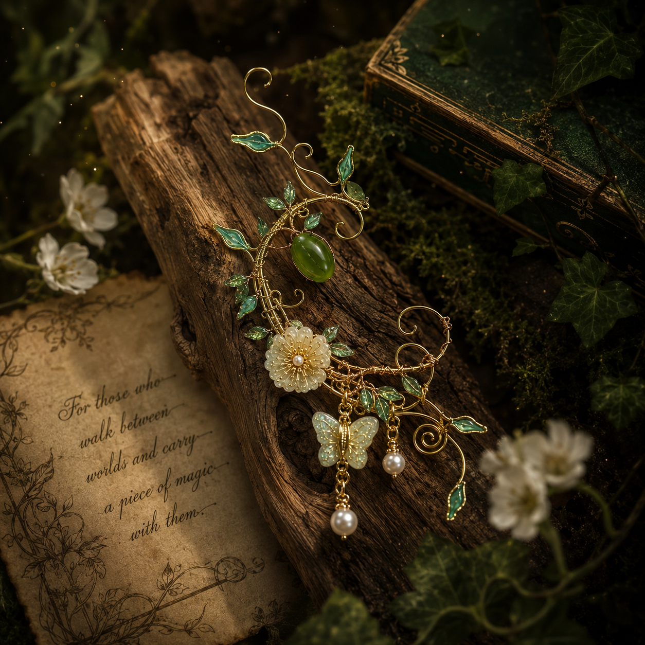 Enchanted Garden Ear Cuff