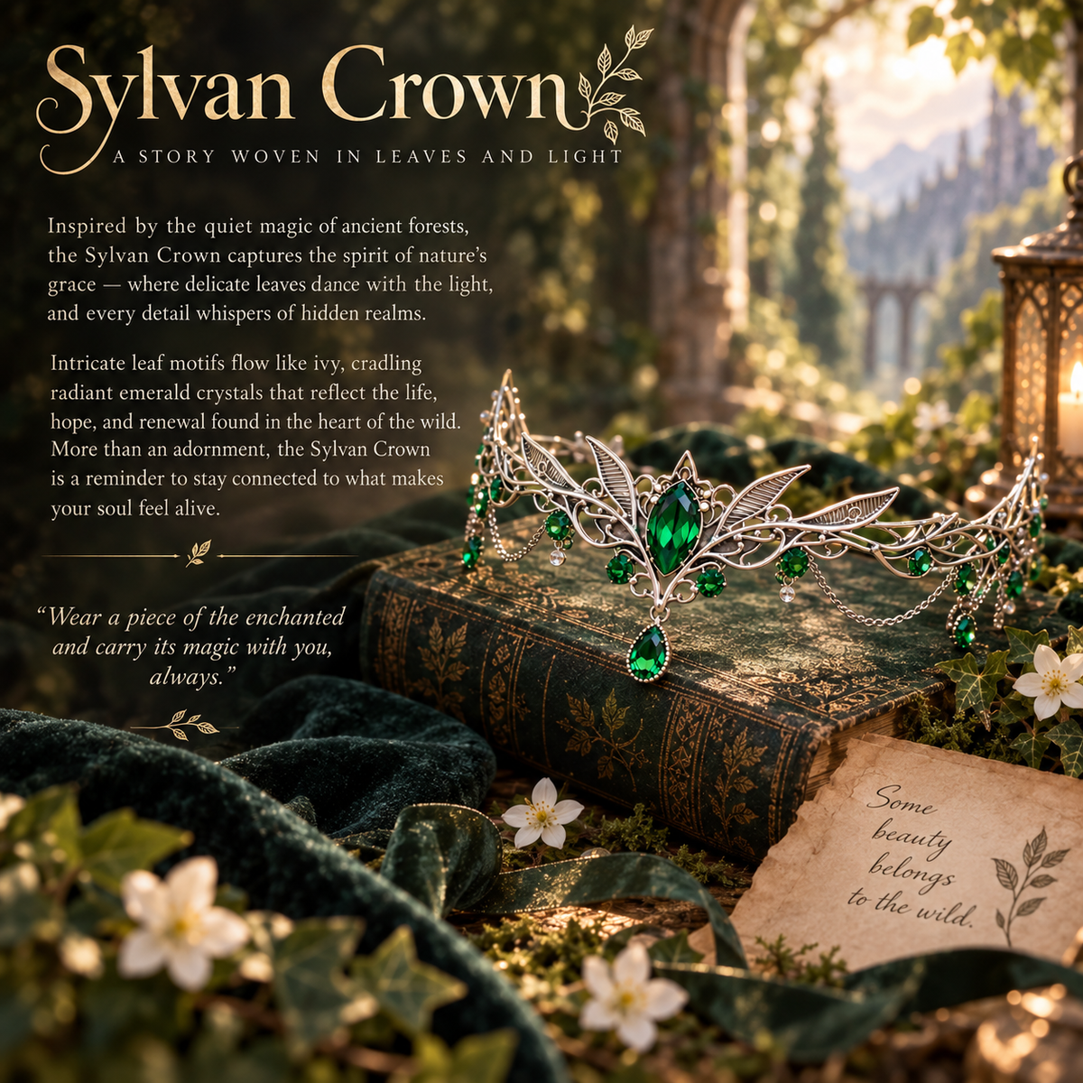 The Sylvan Crown story and woodland-inspired design