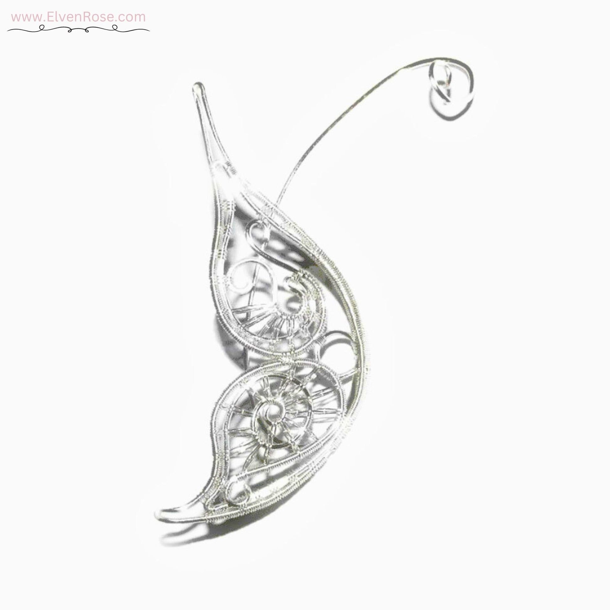 Butterfly Ear Wrap Earring - Elven Rose