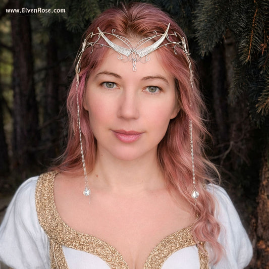 Elven Butterfly Crown - Elven Rose