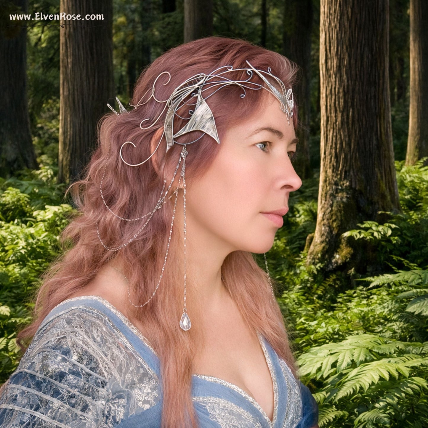 Elven Butterfly Crown - Elven Rose