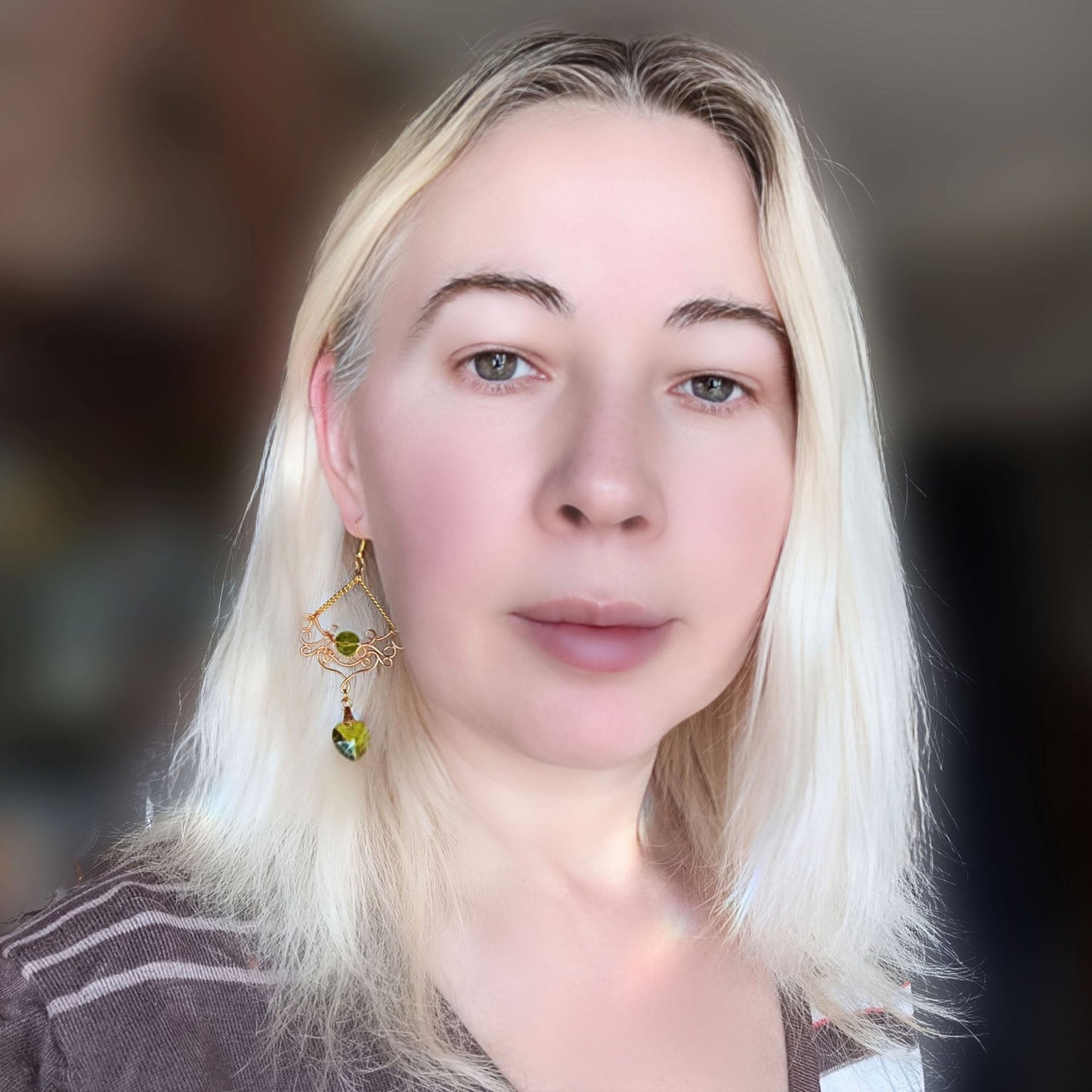 Elven Chandelier Earrings - Elven Rose