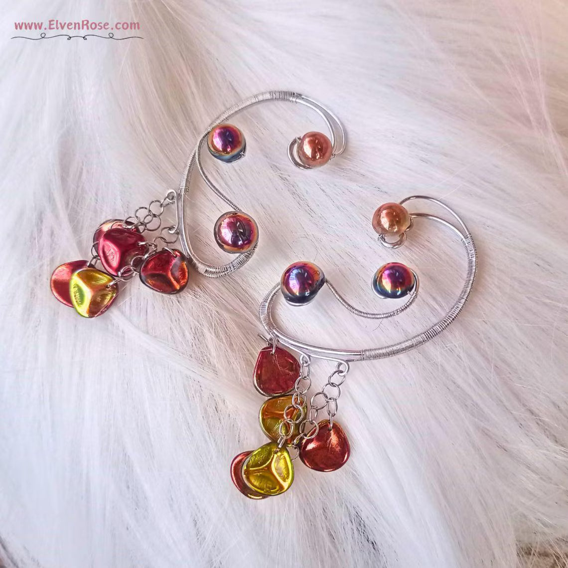 Whispers of Autumn Ear Wrap Earrings