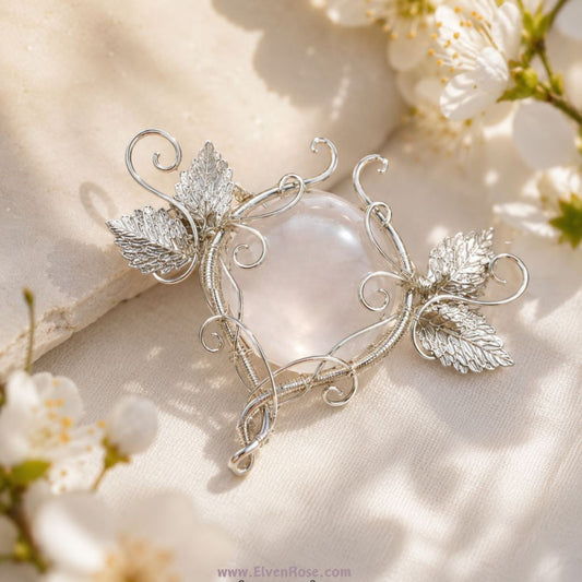 Lady of Light – Elven Brooch - Elven Rose