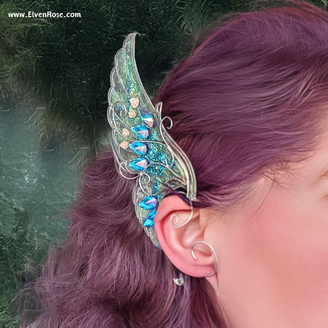 Long Fairy Ears - Elven Rose