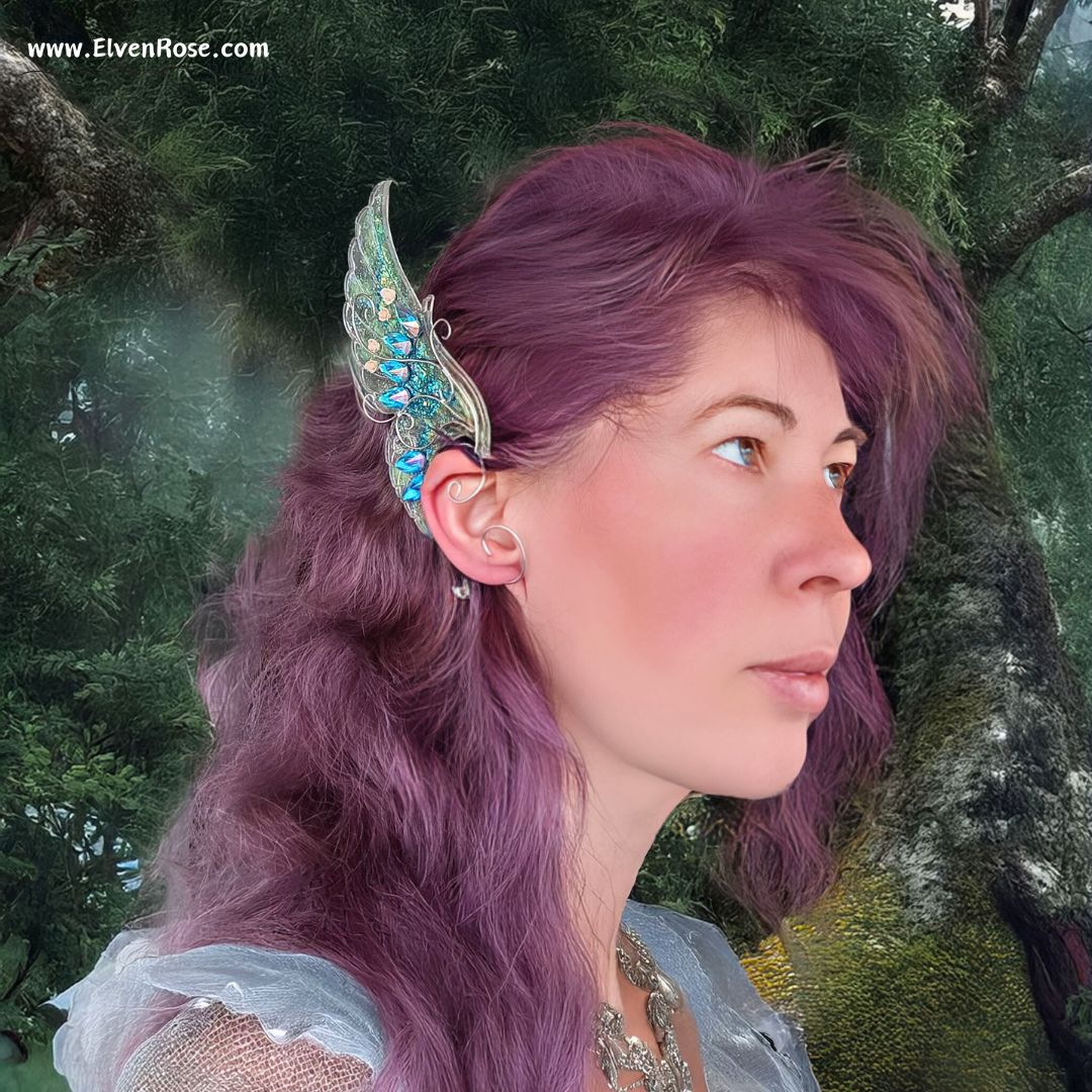 Long Fairy Ears - Elven Rose