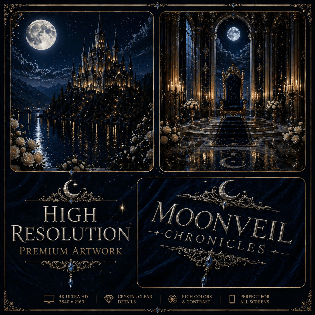 Moonveil Princess Pack - Elven Rose