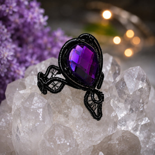 Nightweaver Ring - Elven Rose