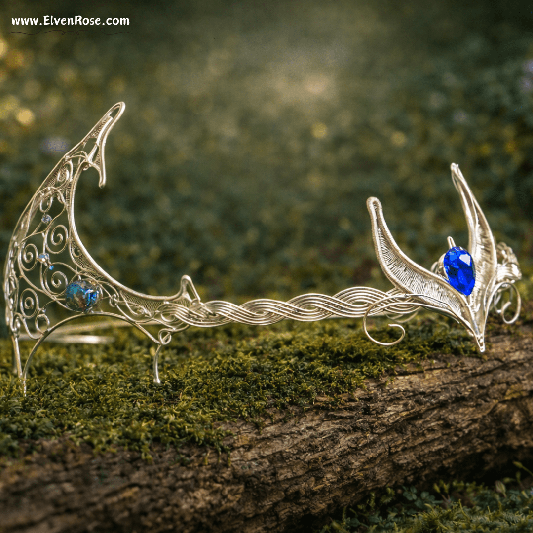 Protector of the Realm Crown for Men - Elven Rose