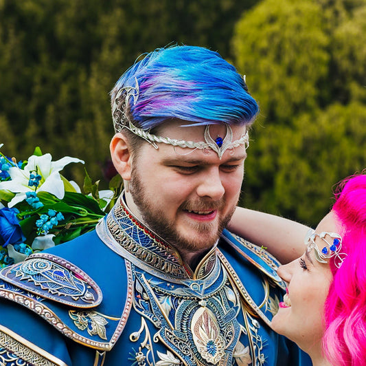Protector of the Realm Crown for Men - Elven Rose
