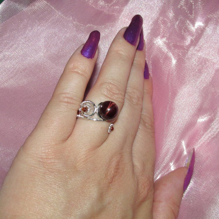 Secret Fire Ring - Elven Rose