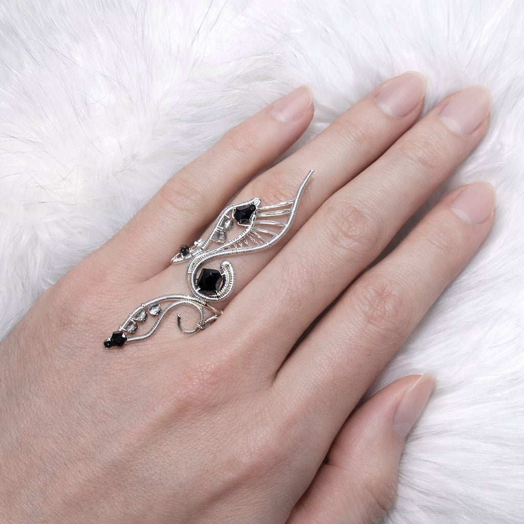 Shapeshifter Ring for Men - Elven Rose