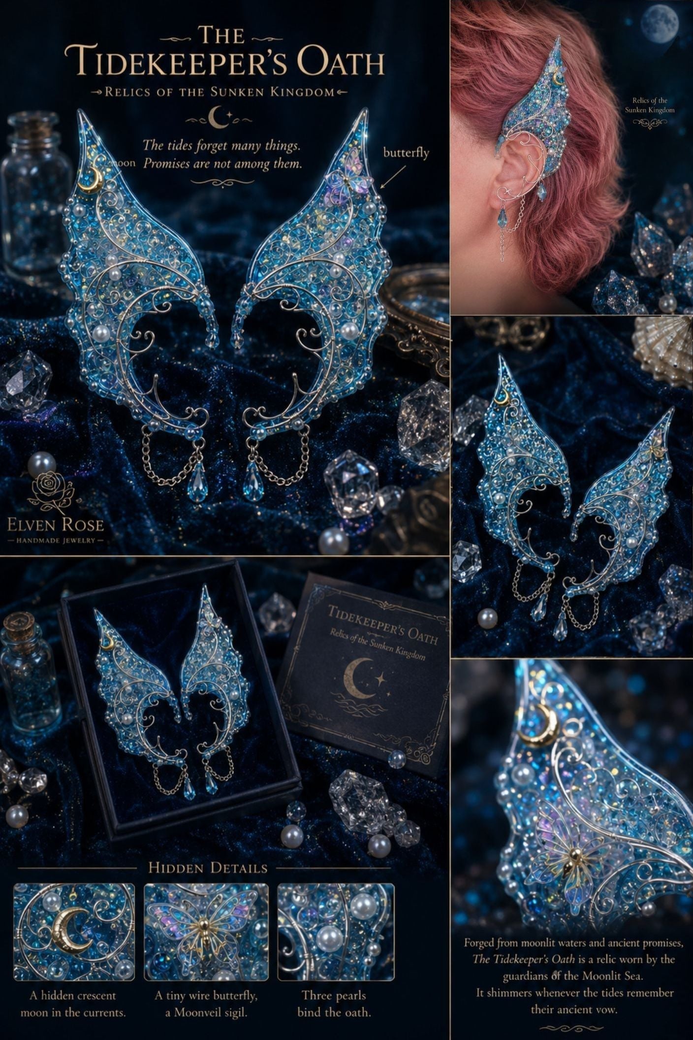 The Tidekeeper's Oath - Relics of the Sunken Kingdom Collection - Elven Rose