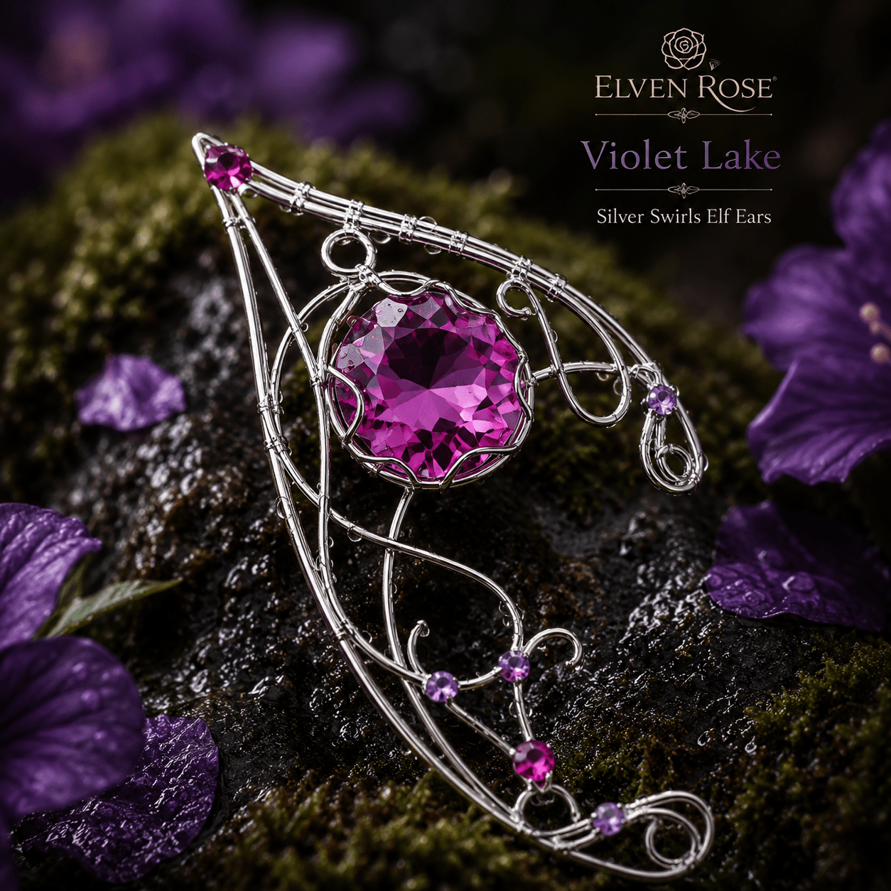 Violet Lake Elf Ears - Elven Rose