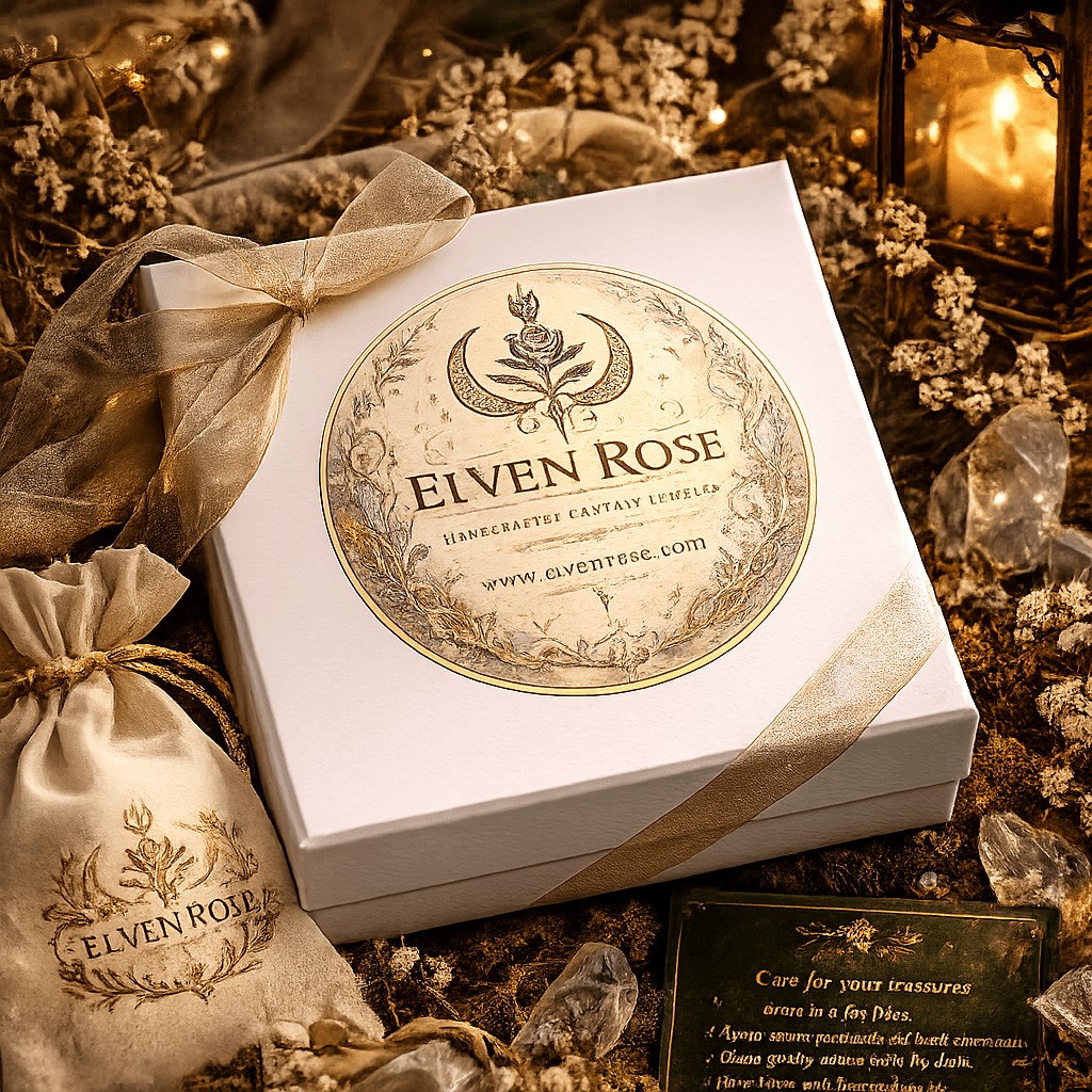 Whispering Glade Elf Ears - Elven Rose